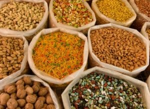 Types of nuts image